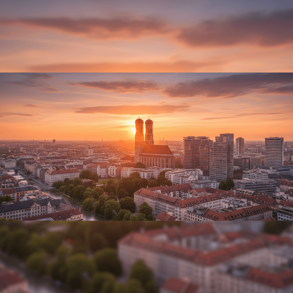 Stadtansicht München