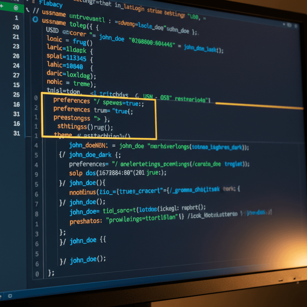 Nahaufnahme eines Code-Editors mit farbig hervorgehobenem Schema.org-JSON-LD-Markup