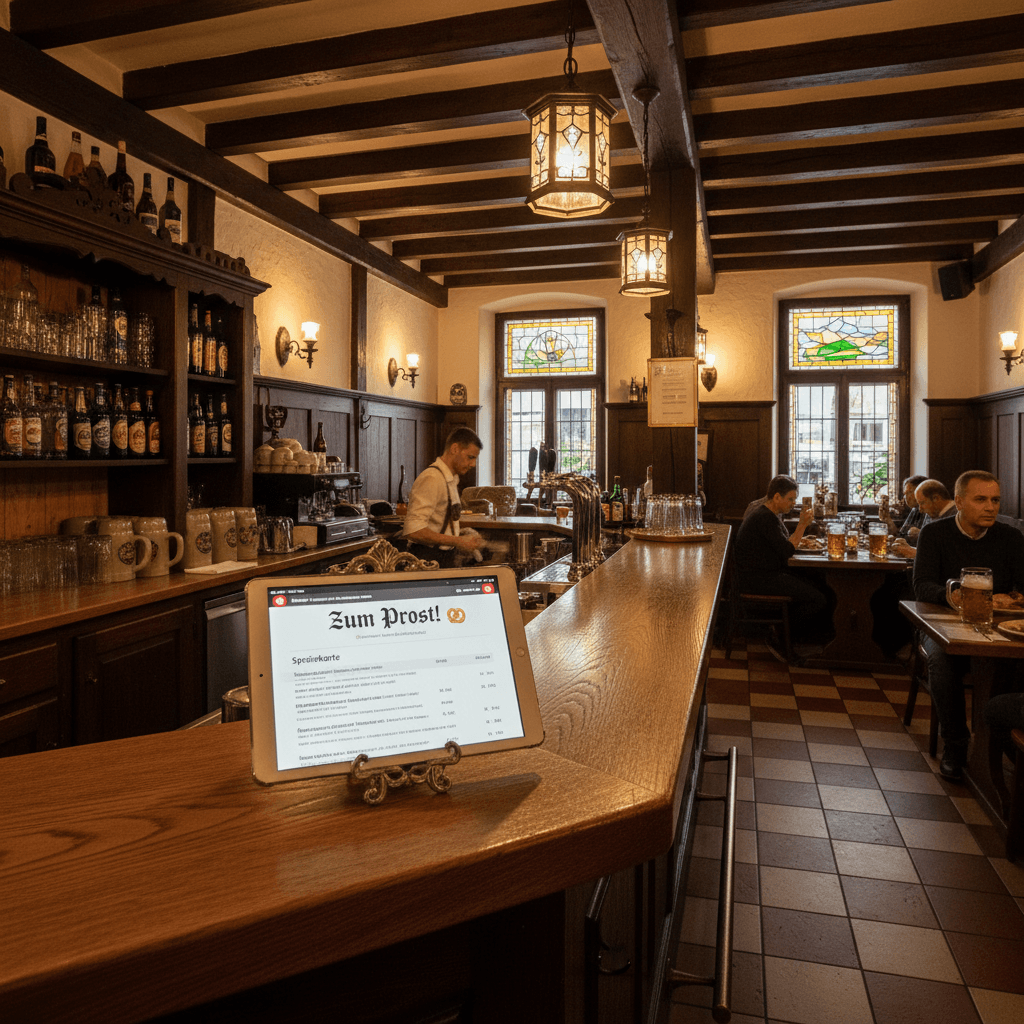 Gastronomie Website Beispiel